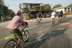 Fahrrad-Expeditionen, Birma, Myanmar - Mit dem Fahrrad unterwegs auf den Straen Myanmars